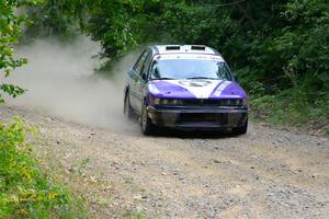 Michael Miller / Angelica Miller Mitsubishi Galant VR-4 on SS4, Steamboat I.