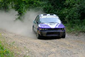 Michael Miller / Angelica Miller Mitsubishi Galant VR-4 on SS4, Steamboat I.