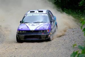 Michael Miller / Angelica Miller Mitsubishi Galant VR-4 on SS4, Steamboat I.