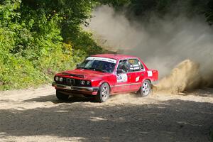 Levi Johnson / Griffin Johnson BMW 325e on SS4, Steamboat I.