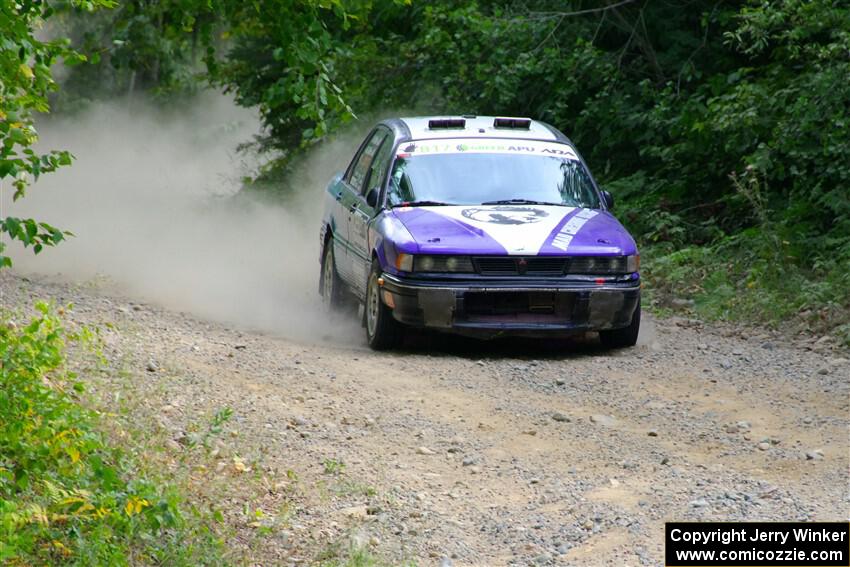 Michael Miller / Angelica Miller Mitsubishi Galant VR-4 on SS4, Steamboat I.