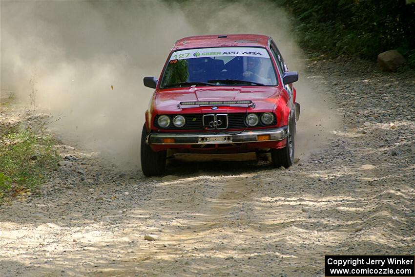 Levi Johnson / Griffin Johnson BMW 325e on SS4, Steamboat I.