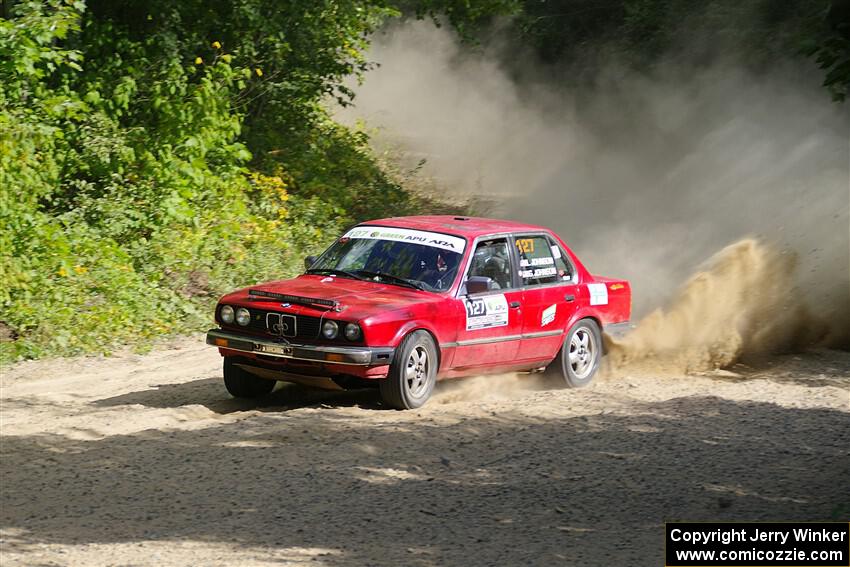 Levi Johnson / Griffin Johnson BMW 325e on SS4, Steamboat I.