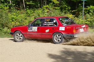 Levi Johnson / Griffin Johnson BMW 325e on SS4, Steamboat I.