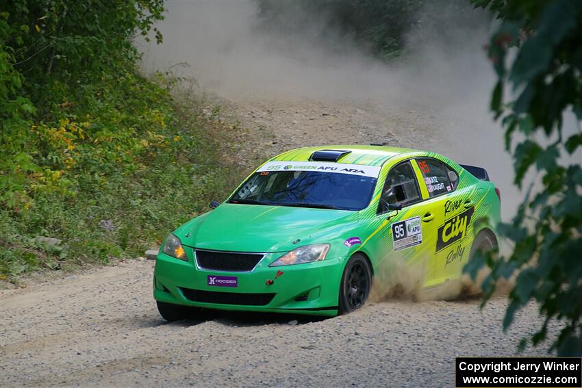 Brian Katz / Matt Vaught Lexus IS350 on SS4, Steamboat I.