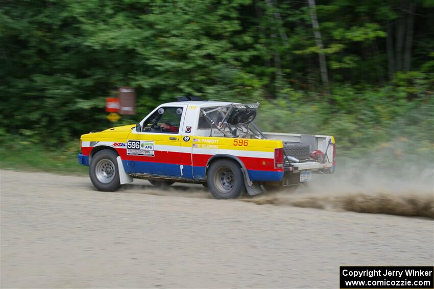 Scott Parrott / Shawn Silewski Chevy S-10 on SS4, Steamboat I.