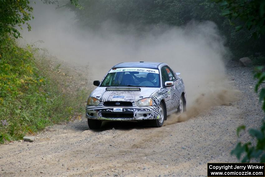 David Peretz / Cora Masson Subaru Impreza 2.5RS on SS4, Steamboat I.