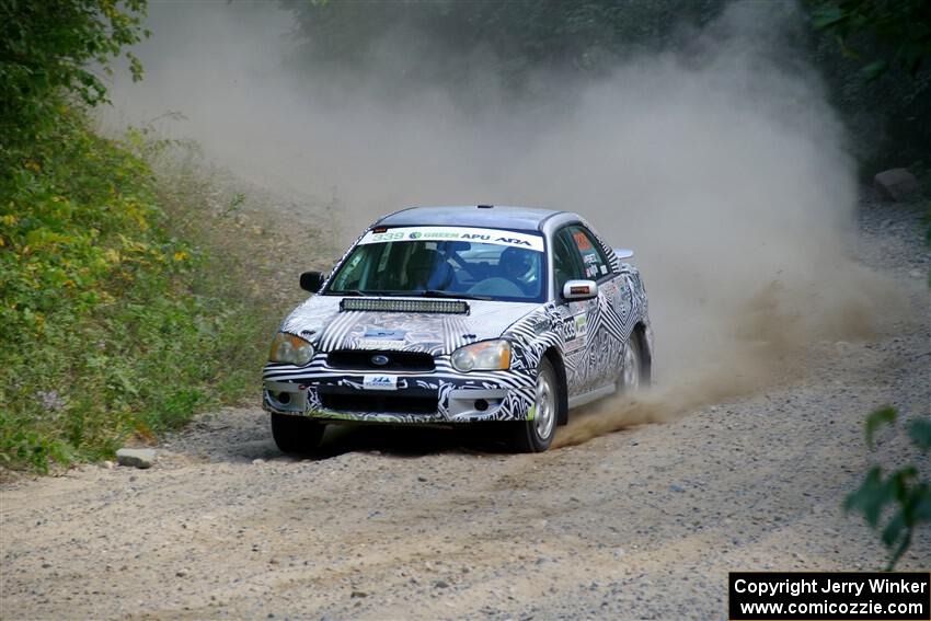 David Peretz / Cora Masson Subaru Impreza 2.5RS on SS4, Steamboat I.