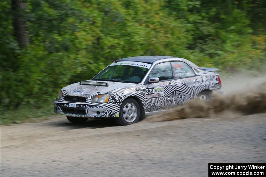 David Peretz / Cora Masson Subaru Impreza 2.5RS on SS4, Steamboat I.