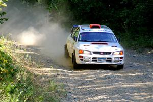 Richard Donovan / Greg Donovan Subaru Impreza on SS4, Steamboat I.