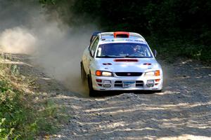 Richard Donovan / Greg Donovan Subaru Impreza on SS4, Steamboat I.