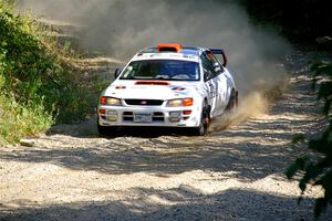 Richard Donovan / Greg Donovan Subaru Impreza on SS4, Steamboat I.