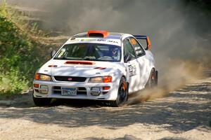 Richard Donovan / Greg Donovan Subaru Impreza on SS4, Steamboat I.