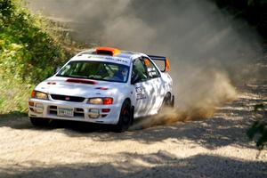 Richard Donovan / Greg Donovan Subaru Impreza on SS4, Steamboat I.