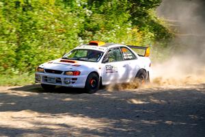 Richard Donovan / Greg Donovan Subaru Impreza on SS4, Steamboat I.