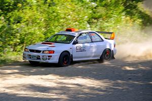 Richard Donovan / Greg Donovan Subaru Impreza on SS4, Steamboat I.