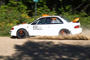 Richard Donovan / Greg Donovan Subaru Impreza on SS4, Steamboat I.