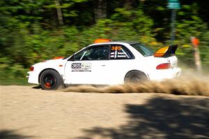 Richard Donovan / Greg Donovan Subaru Impreza on SS4, Steamboat I.