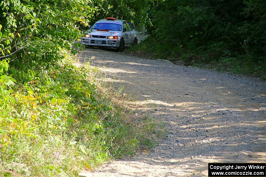 Richard Donovan / Greg Donovan Subaru Impreza on SS4, Steamboat I.