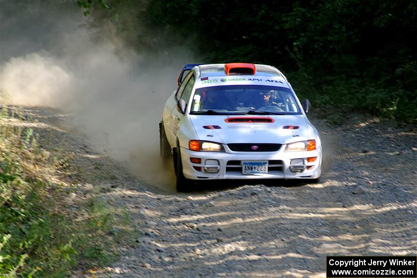 Richard Donovan / Greg Donovan Subaru Impreza on SS4, Steamboat I.