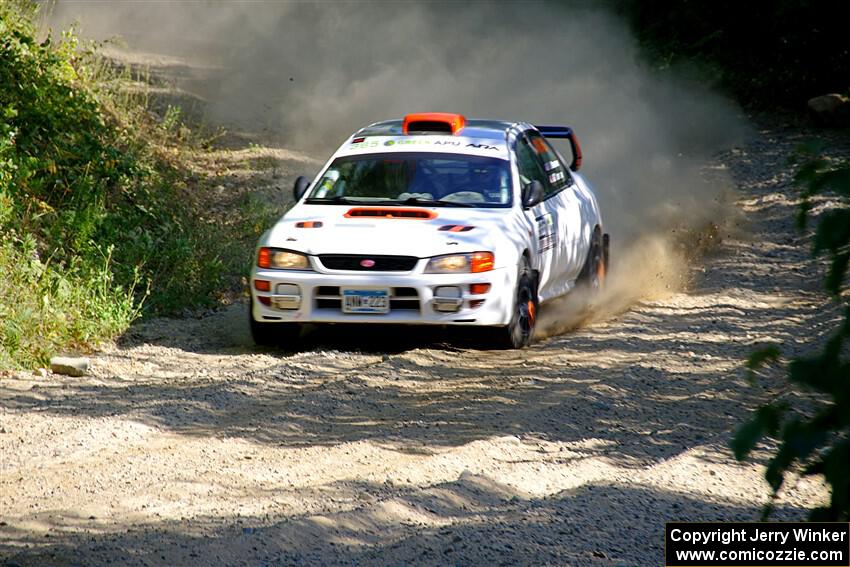 Richard Donovan / Greg Donovan Subaru Impreza on SS4, Steamboat I.