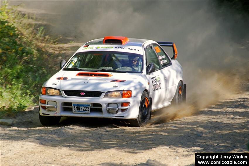 Richard Donovan / Greg Donovan Subaru Impreza on SS4, Steamboat I.