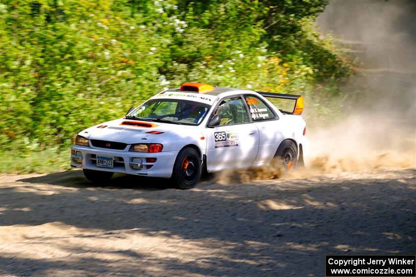 Richard Donovan / Greg Donovan Subaru Impreza on SS4, Steamboat I.