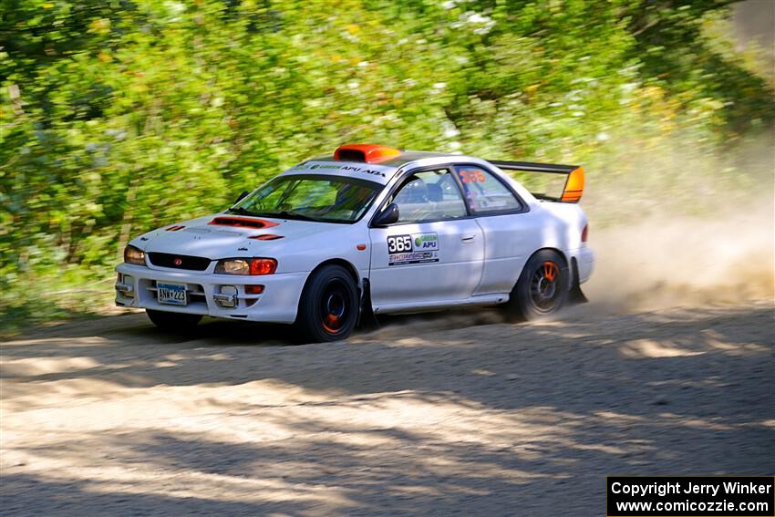 Richard Donovan / Greg Donovan Subaru Impreza on SS4, Steamboat I.