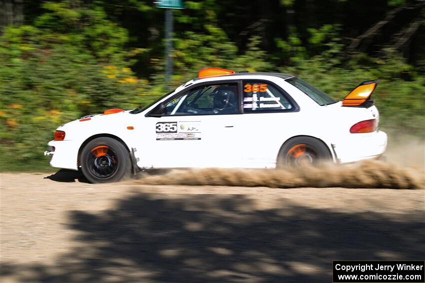 Richard Donovan / Greg Donovan Subaru Impreza on SS4, Steamboat I.