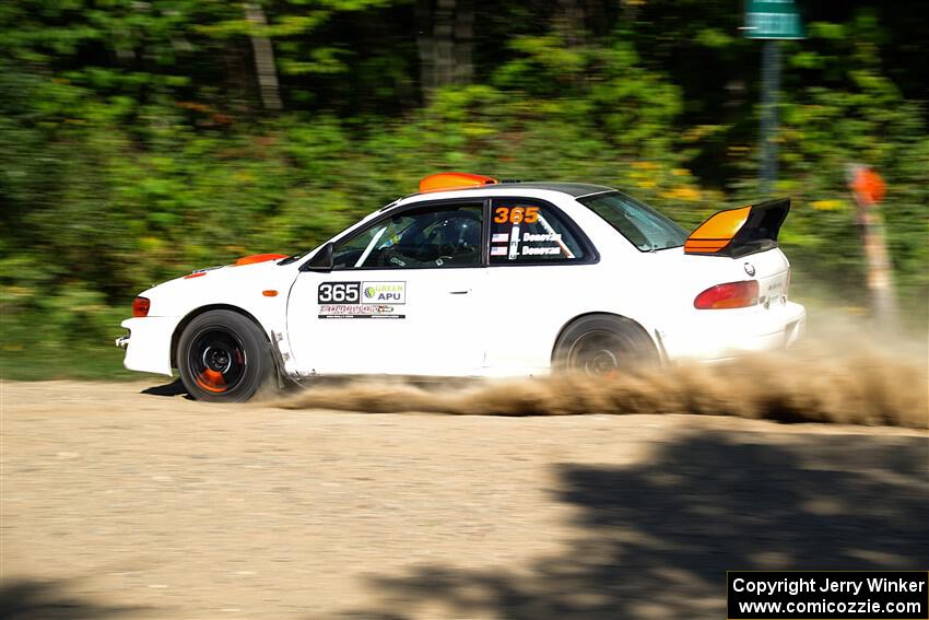 Richard Donovan / Greg Donovan Subaru Impreza on SS4, Steamboat I.