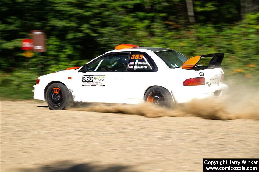 Richard Donovan / Greg Donovan Subaru Impreza on SS4, Steamboat I.