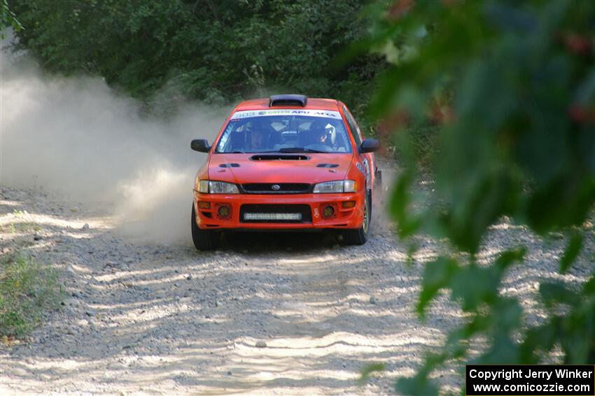 Travis Mattonen / Josh Kemp Subaru Impreza on SS4, Steamboat I.