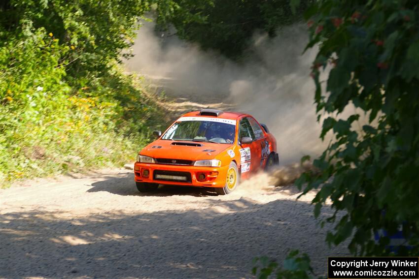 Travis Mattonen / Josh Kemp Subaru Impreza on SS4, Steamboat I.