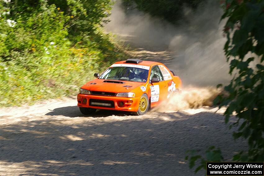 Travis Mattonen / Josh Kemp Subaru Impreza on SS4, Steamboat I.