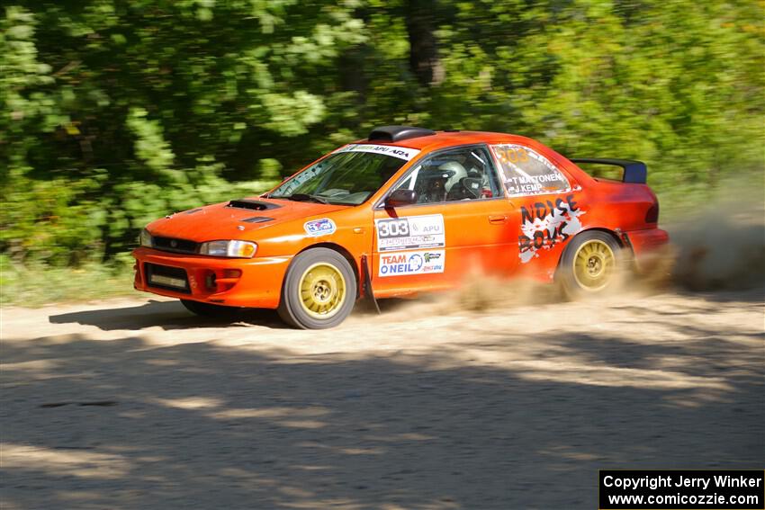 Travis Mattonen / Josh Kemp Subaru Impreza on SS4, Steamboat I.