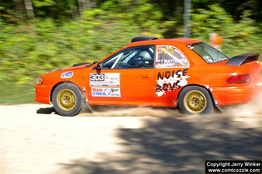 Travis Mattonen / Josh Kemp Subaru Impreza on SS4, Steamboat I.