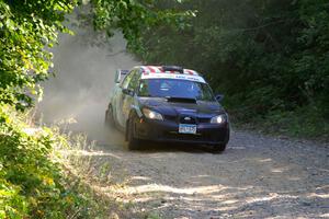 Matt James / Jackie James Subaru Impreza on SS4, Steamboat I.