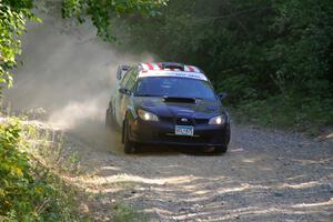 Matt James / Jackie James Subaru Impreza on SS4, Steamboat I.