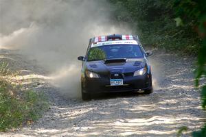 Matt James / Jackie James Subaru Impreza on SS4, Steamboat I.