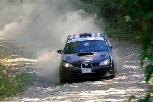 Matt James / Jackie James Subaru Impreza on SS4, Steamboat I.