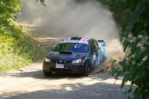 Matt James / Jackie James Subaru Impreza on SS4, Steamboat I.