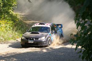 Matt James / Jackie James Subaru Impreza on SS4, Steamboat I.