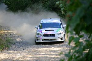 Jamey Randall / Andrew Rausch Subaru WRX on SS4, Steamboat I.