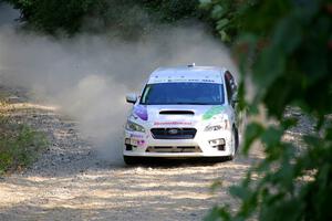 Jamey Randall / Andrew Rausch Subaru WRX on SS4, Steamboat I.