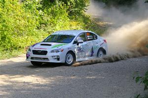 Jamey Randall / Andrew Rausch Subaru WRX on SS4, Steamboat I.