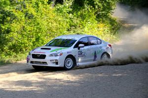 Jamey Randall / Andrew Rausch Subaru WRX on SS4, Steamboat I.