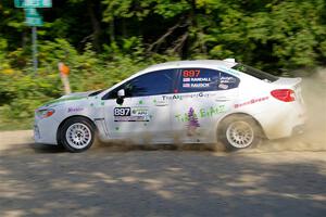 Jamey Randall / Andrew Rausch Subaru WRX on SS4, Steamboat I.