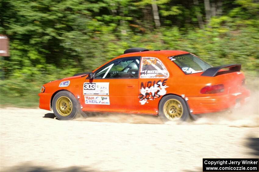 Travis Mattonen / Josh Kemp Subaru Impreza on SS4, Steamboat I.