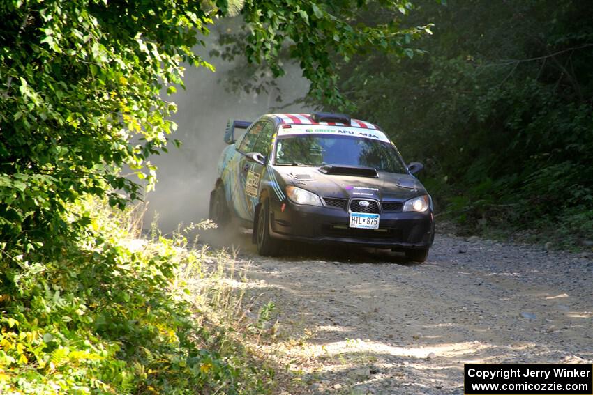 Matt James / Jackie James Subaru Impreza on SS4, Steamboat I.