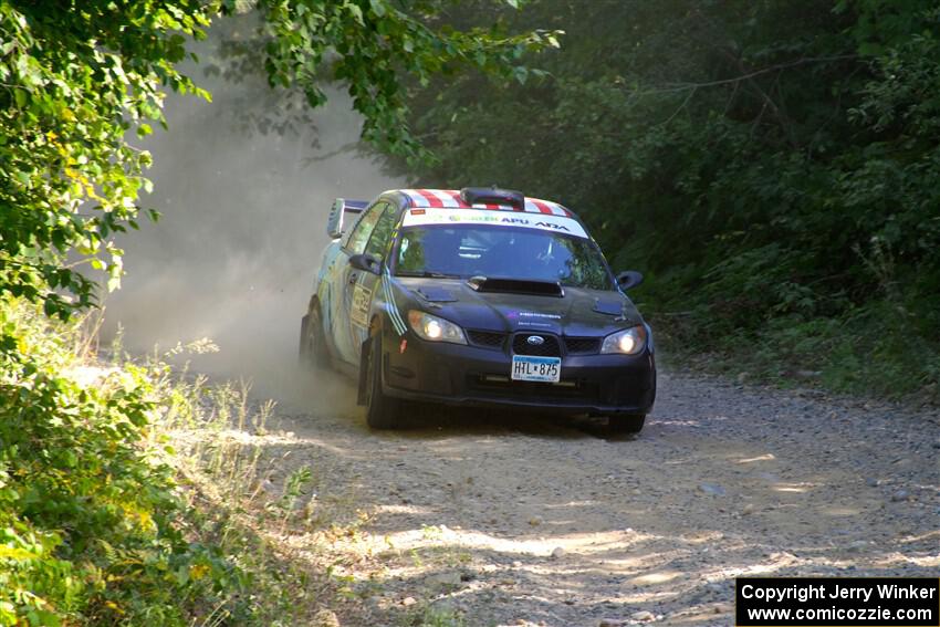 Matt James / Jackie James Subaru Impreza on SS4, Steamboat I.